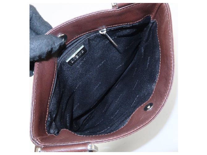 LOEWE Borsa a tracolla Anagram in pelle Borsa crossbody Marrone - vista 18