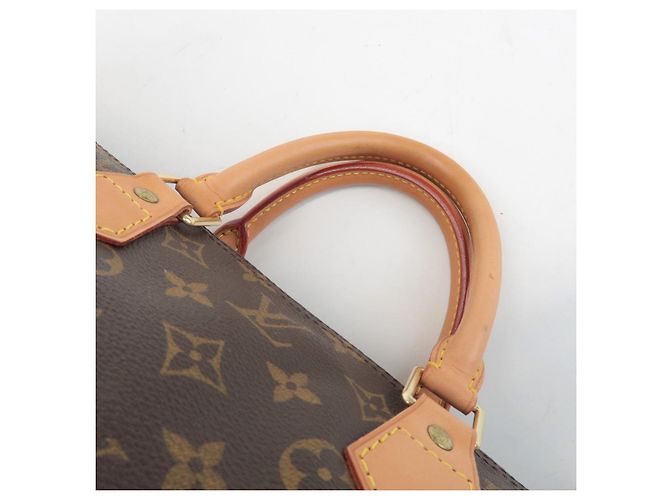 Louis Vuitton Monogram Speedy 40 Borsa a Mano Borsa Boston Marrone M41522 - vista 6