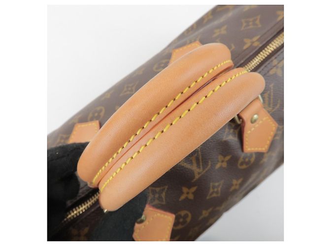 Louis Vuitton Monogram Speedy 40 Borsa a Mano Borsa Boston Marrone M41522 - vista 7