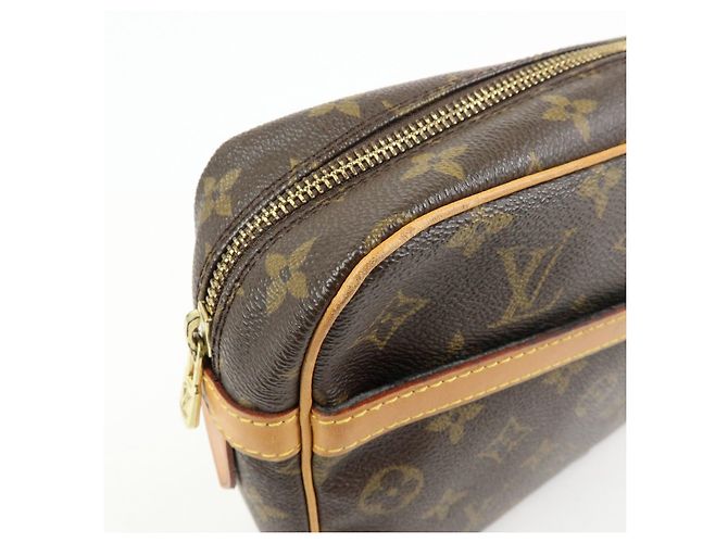 Louis Vuitton Monogram Compiegne 28 Pouch Clutch Bag Brown M51845 - vista 10
