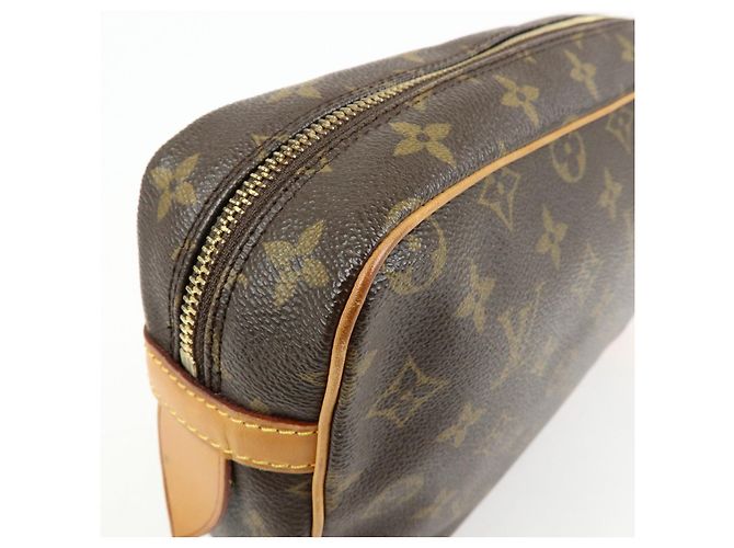 Louis Vuitton Monogram Compiegne 28 Pouch Clutch Bag Brown M51845 - vista 12