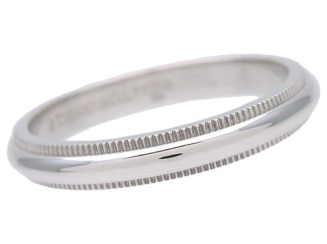 Tiffany & Co Milgrain Ring PT950 Platin US7.5 EU55.5 HK16 - Ansicht 5
