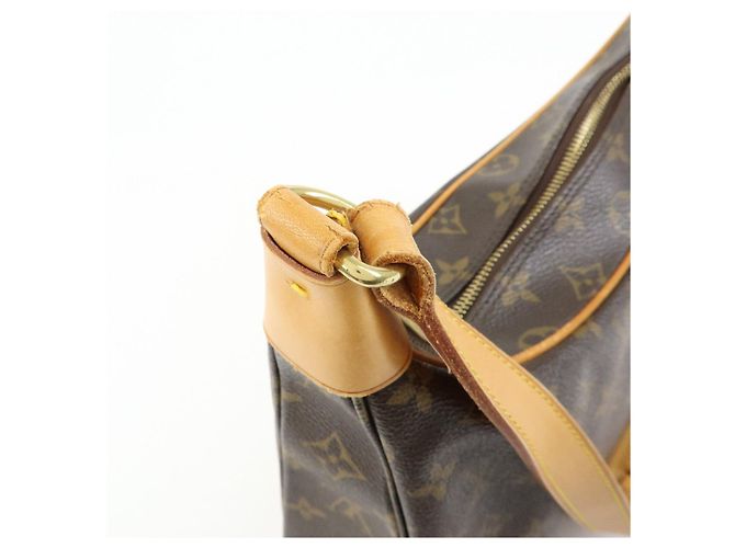 Borsa a tracolla Louis Vuitton Monogram Boulogne 30 Marrone M51265 - vista 10