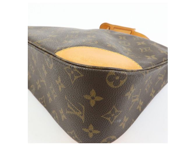 Borsa a tracolla Louis Vuitton Monogram Boulogne 30 Marrone M51265 - vista 12