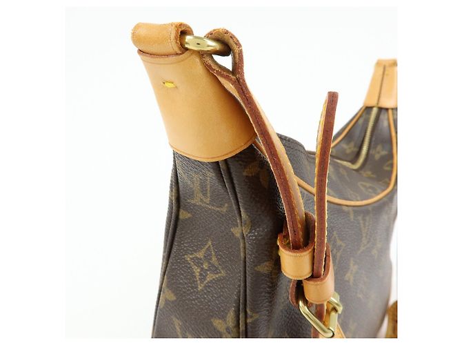 Borsa a tracolla Louis Vuitton Monogram Boulogne 30 Marrone M51265 - vista 15