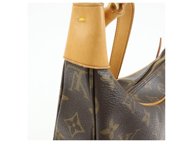 Borsa a tracolla Louis Vuitton Monogram Boulogne 30 Marrone M51265 - vista 17