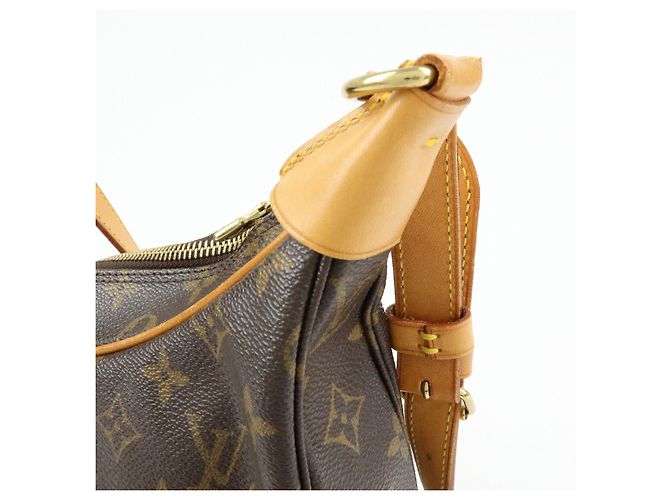 Borsa a tracolla Louis Vuitton Monogram Boulogne 30 Marrone M51265 - vista 18