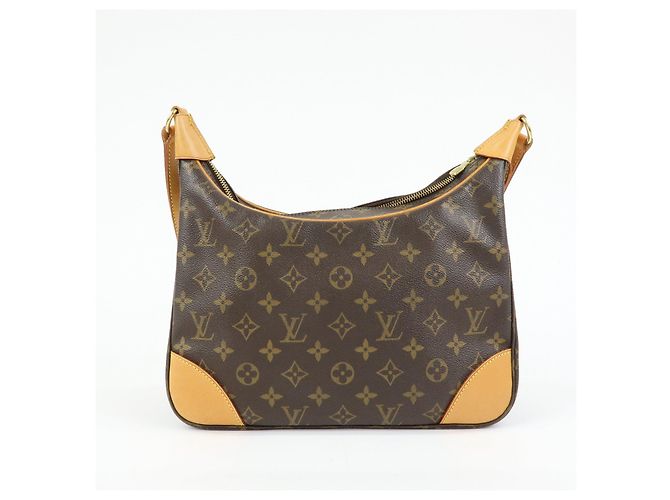 Borsa a tracolla Louis Vuitton Monogram Boulogne 30 Marrone M51265 - vista 2