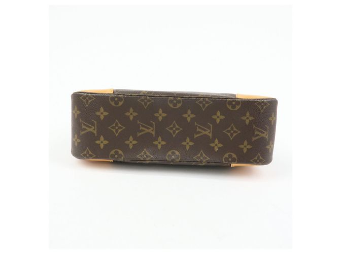 Borsa a tracolla Louis Vuitton Monogram Boulogne 30 Marrone M51265 - vista 5