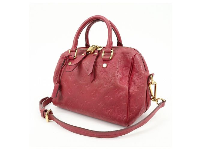 Louis Vuitton Monogram Empreinte Speedy Bandouliere 25 M40764 - vista 3