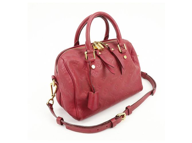 Louis Vuitton Monogram Empreinte Speedy Bandouliere 25 M40764 - vista 4