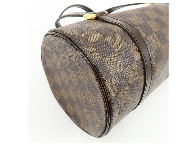 Louis Vuitton Damier Ebene Papillon 26 Hand Bag Brown N51304 - vista 10