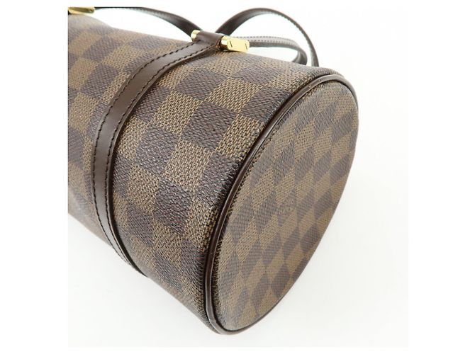 Louis Vuitton Damier Ebene Papillon 26 Hand Bag Brown N51304 - vista 11