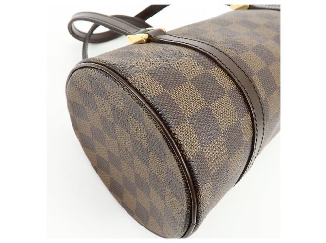 Louis Vuitton Damier Ebene Papillon 26 Hand Bag Brown N51304 - vista 12