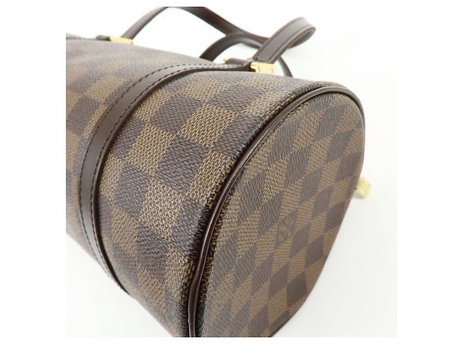 Louis Vuitton Damier Ebene Papillon 26 Hand Bag Brown N51304 - vista 13