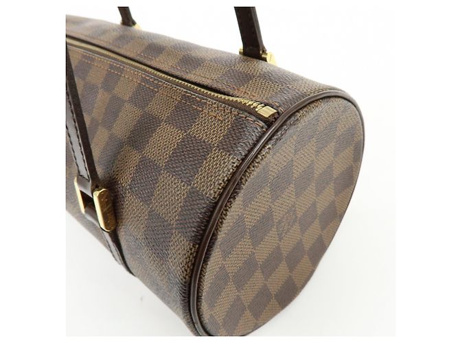 Louis Vuitton Damier Ebene Papillon 26 Hand Bag Brown N51304 - vista 14