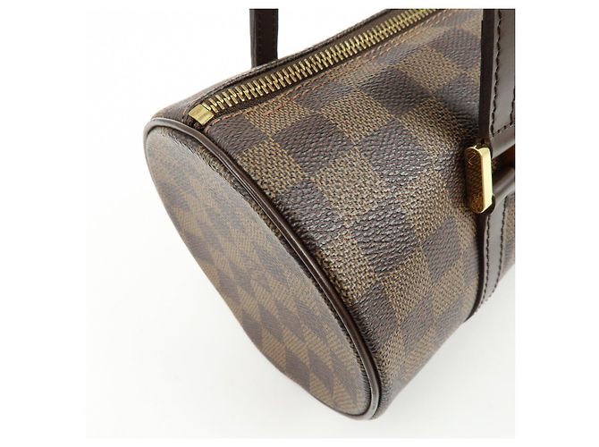 Louis Vuitton Damier Ebene Papillon 26 Hand Bag Brown N51304 - vista 15