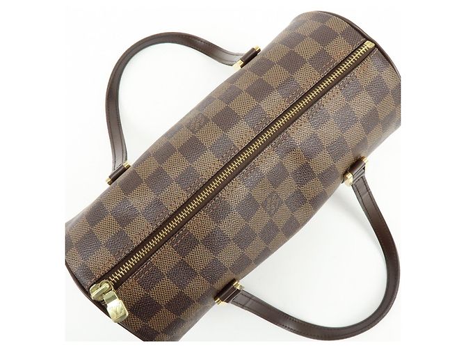 Louis Vuitton Damier Ebene Papillon 26 Hand Bag Brown N51304 - vista 20