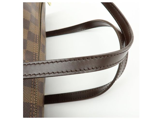 Louis Vuitton Damier Ebene Papillon 26 Hand Bag Brown N51304 - vista 7