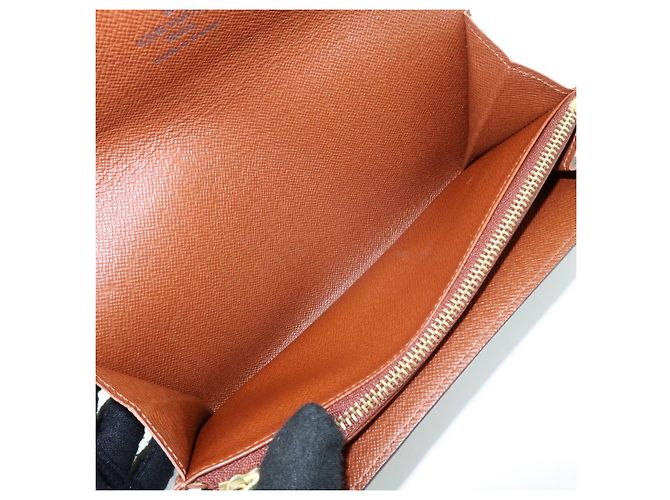 Louis Vuitton Monogram Pochette Porte Monnaie Credit Wallet M61725 - vista 16