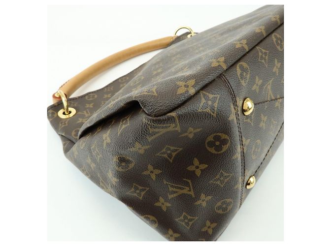 Borsa a tracolla Louis Vuitton Monogram Artsy MM Brown M40249 - vista 11