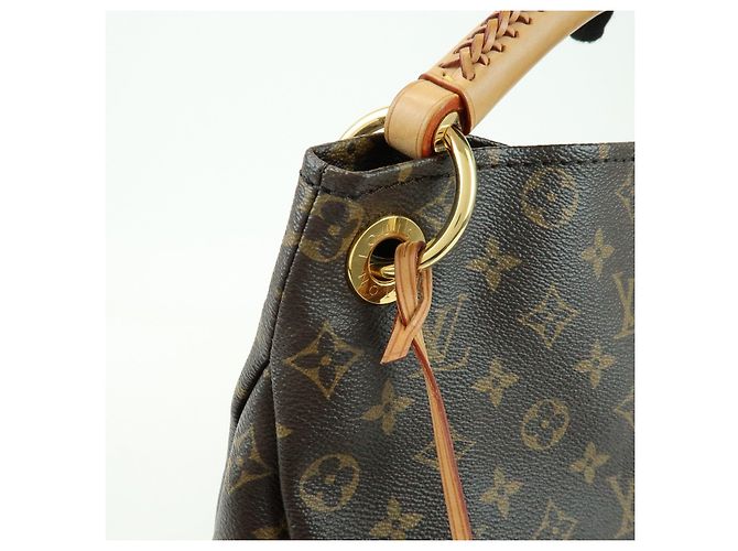 Borsa a tracolla Louis Vuitton Monogram Artsy MM Brown M40249 - vista 12