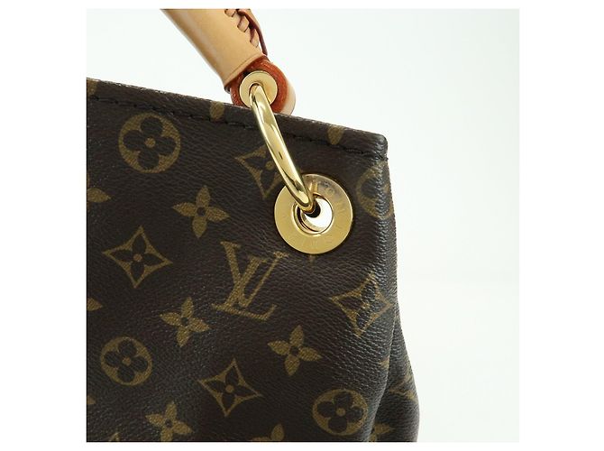 Borsa a tracolla Louis Vuitton Monogram Artsy MM Brown M40249 - vista 13