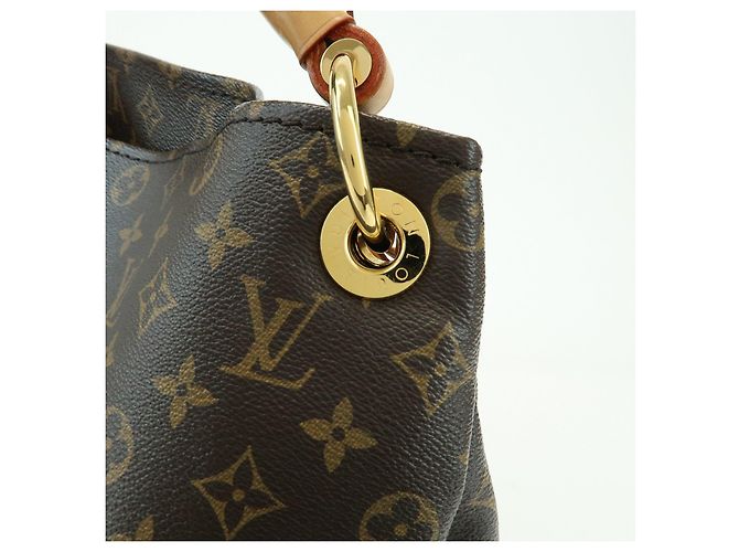 Borsa a tracolla Louis Vuitton Monogram Artsy MM Brown M40249 - vista 15