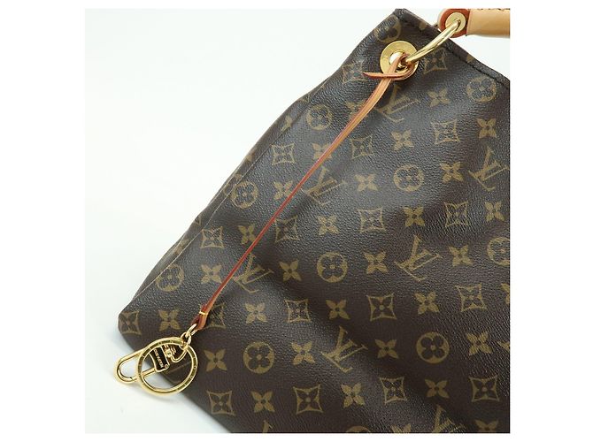 Borsa a tracolla Louis Vuitton Monogram Artsy MM Brown M40249 - vista 16