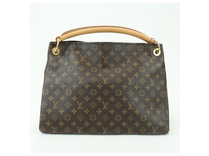 Borsa a tracolla Louis Vuitton Monogram Artsy MM Brown M40249 - vista 2