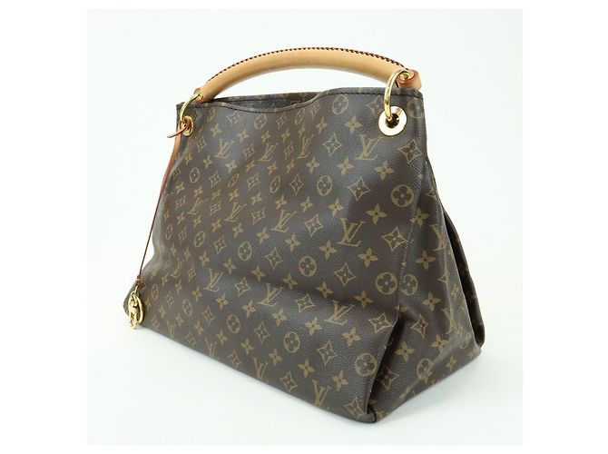 Borsa a tracolla Louis Vuitton Monogram Artsy MM Brown M40249 - vista 3