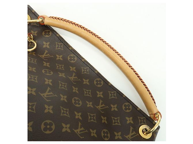 Borsa a tracolla Louis Vuitton Monogram Artsy MM Brown M40249 - vista 5
