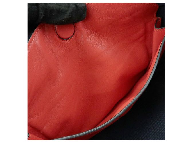 Borsa 2Way PRADA Canapa Mini Triangle Logo in tela denim Navy 1BG439 - vista 22