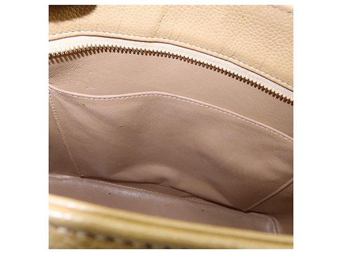 Borsa a mano CHANEL Medallion Matelasse COCO Mark Tote Bag Beige A01804 - vista 20