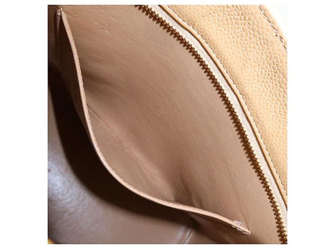 Borsa a mano CHANEL Medallion Matelasse COCO Mark Tote Bag Beige A01804 - vista 21