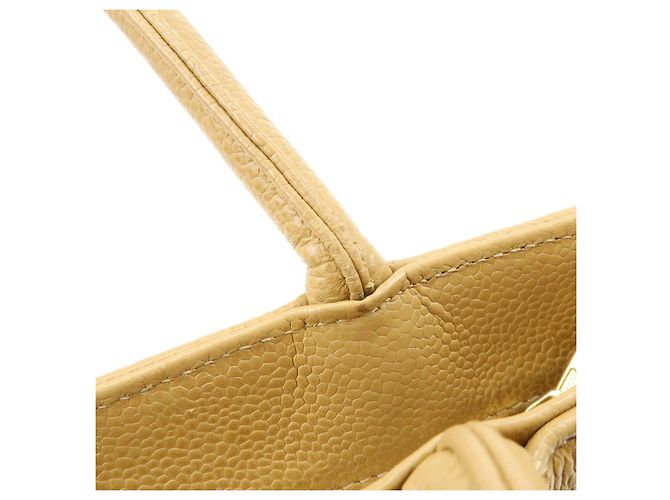 Borsa a mano CHANEL Medallion Matelasse COCO Mark Tote Bag Beige A01804 - vista 9