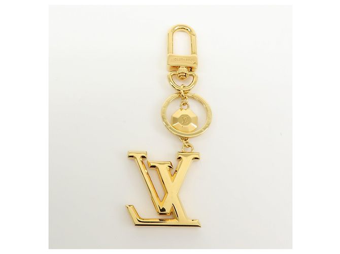 Louis Vuitton Porte Cles LV Facettes Bag Charm Gold M65216 - vista 2