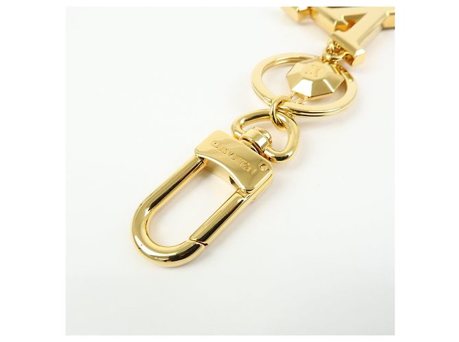 Louis Vuitton Porte Cles LV Facettes Bag Charm Gold M65216 - vista 3