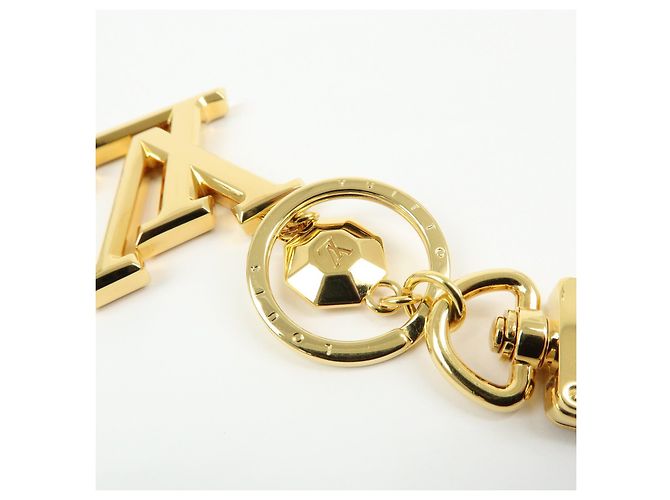 Louis Vuitton Porte Cles LV Facettes Bag Charm Gold M65216 - vista 6