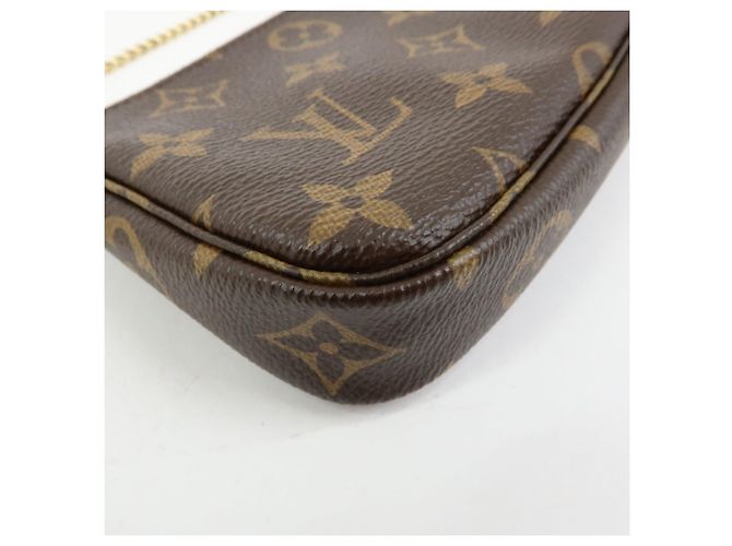 Louis Vuitton Monogram Mini Pochette Accessoires Hand Bag M58009 - vista 11
