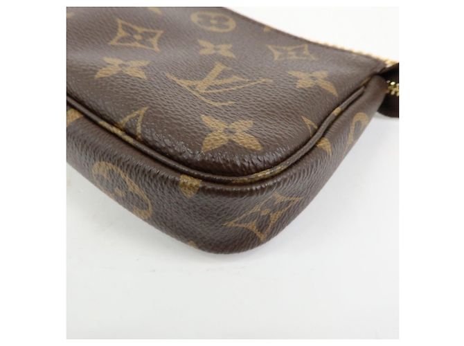 Louis Vuitton Monogram Mini Pochette Accessoires Hand Bag M58009 - vista 12