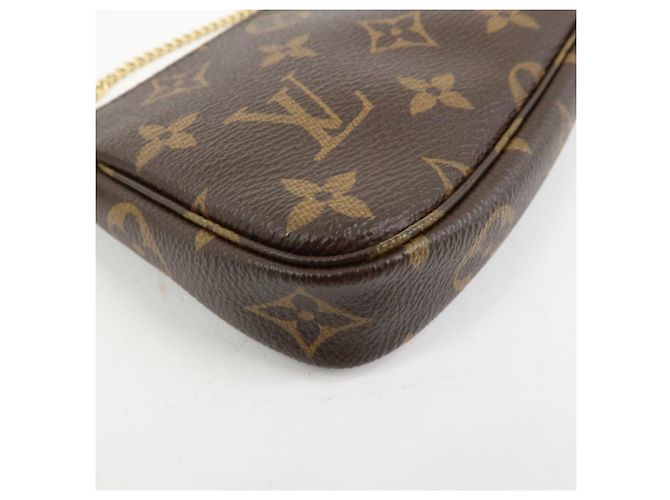 Louis Vuitton Monogram Mini Pochette Accessoires Hand Bag M58009 - vista 13