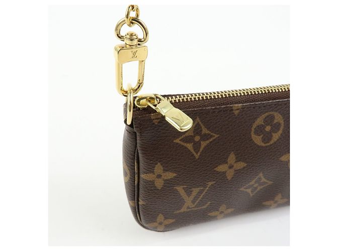 Louis Vuitton Monogram Mini Pochette Accessoires Hand Bag M58009 - vista 15