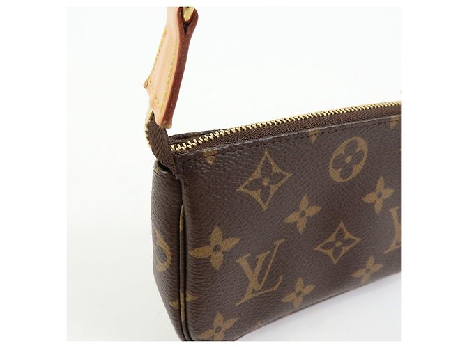 Louis Vuitton Monogram Mini Pochette Accessoires Hand Bag M58009 - vista 17