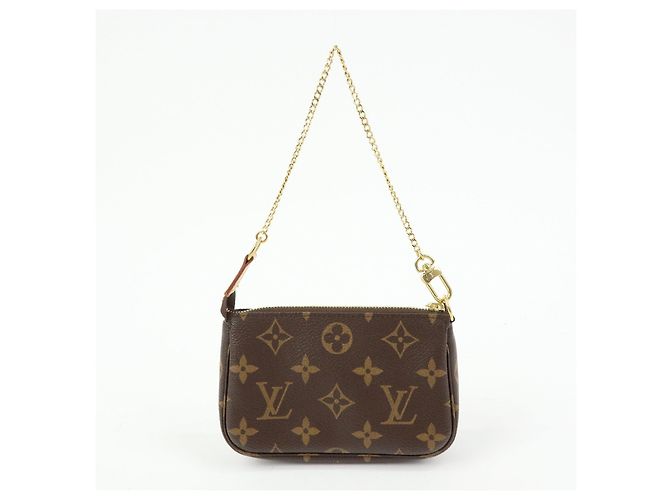 Louis Vuitton Monogram Mini Pochette Accessoires Hand Bag M58009 - vista 2