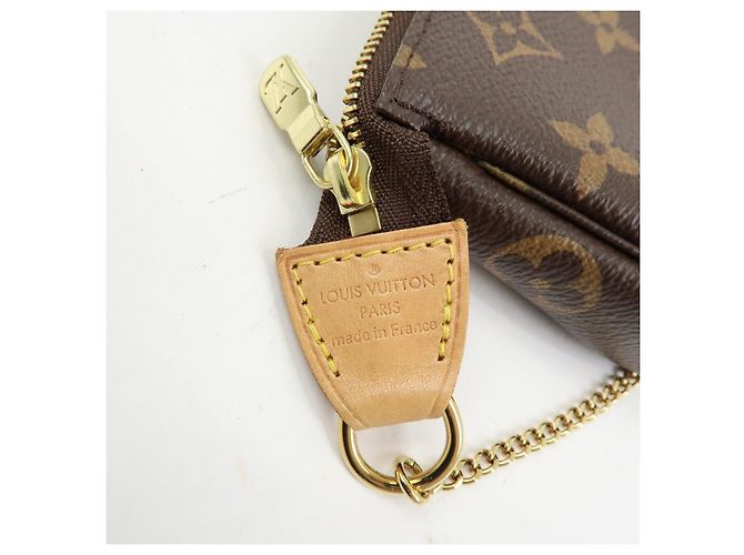 Louis Vuitton Monogram Mini Pochette Accessoires Hand Bag M58009 - vista 22