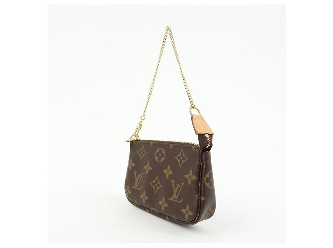 Louis Vuitton Monogram Mini Pochette Accessoires Hand Bag M58009 - vista 3