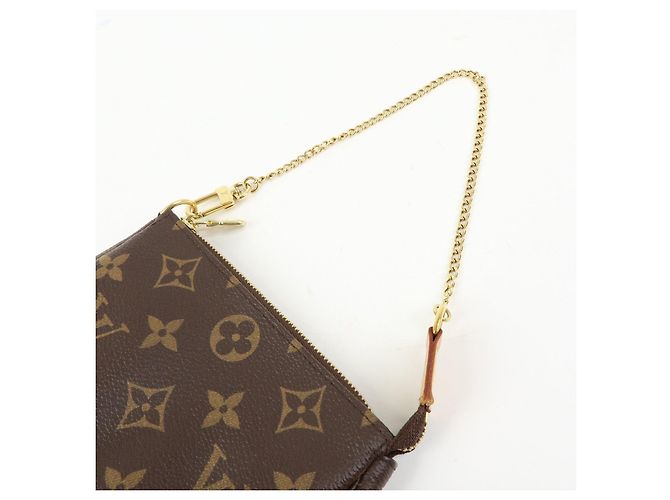 Louis Vuitton Monogram Mini Pochette Accessoires Hand Bag M58009 - vista 6
