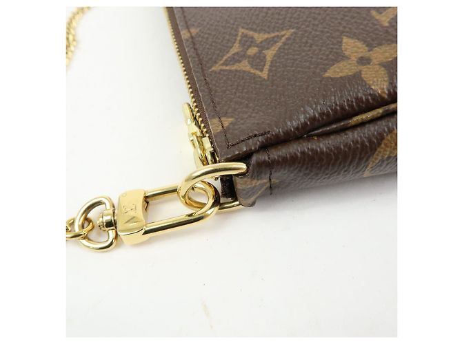 Louis Vuitton Monogram Mini Pochette Accessoires Hand Bag M58009 - vista 8