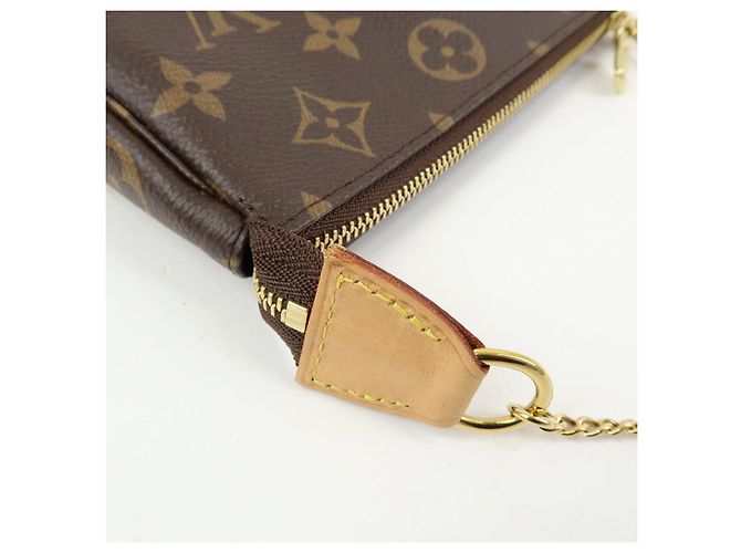 Louis Vuitton Monogram Mini Pochette Accessoires Hand Bag M58009 - vista 9